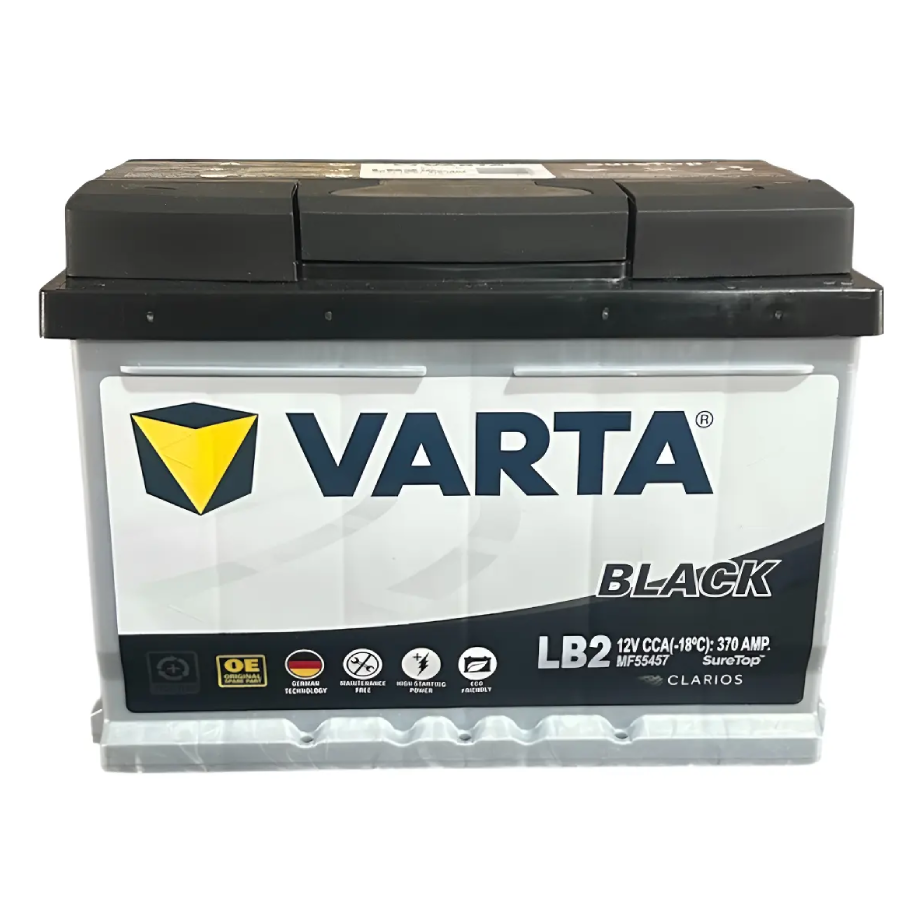 Batería Varta Black MF55457 12V 55Ah 370 CCA
