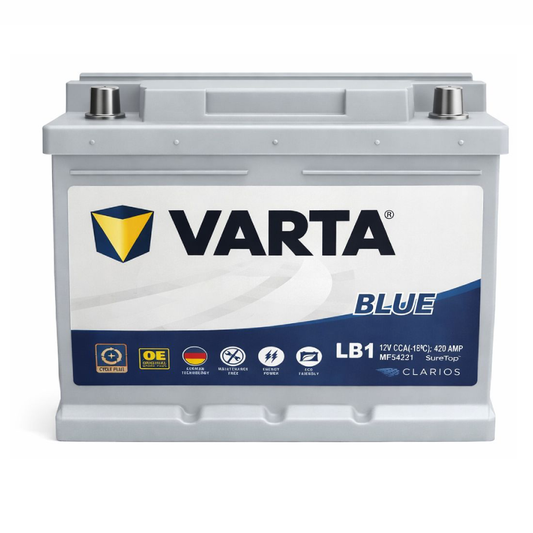 Batería Vartra Blue MF54321 12V 45Ah 420 CCA